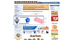 Desktop Screenshot of kartonagen.de